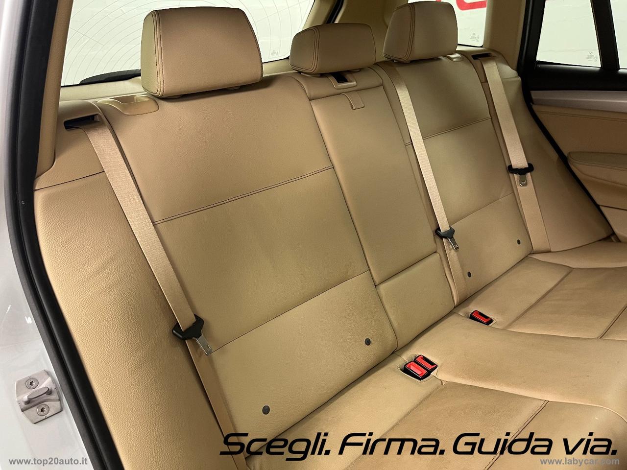 BMW X3 XDrive20d XLine|PELLE TOTALE|8 GOMME