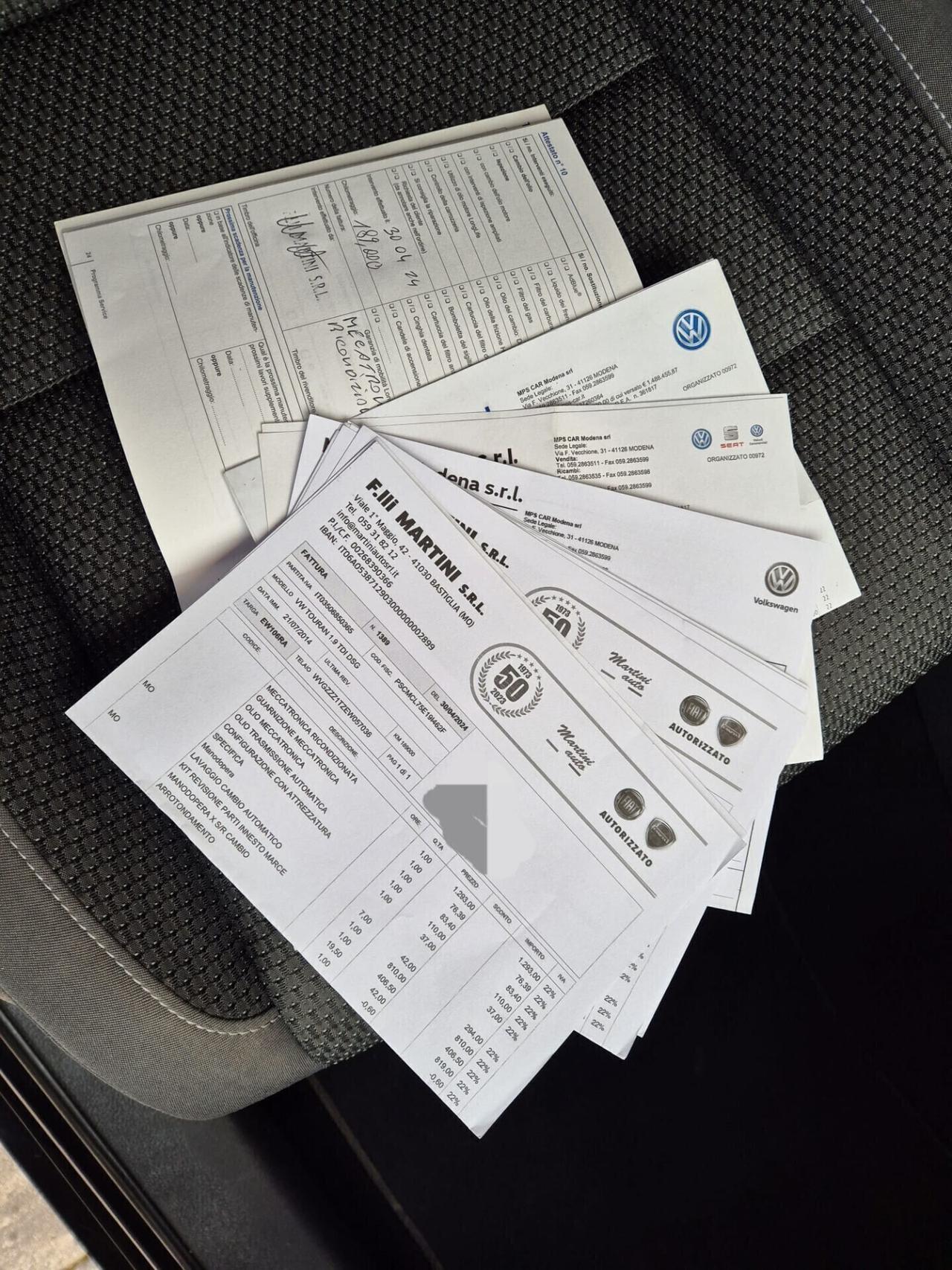 Volkswagen Touran 1.6 TDI DSG Comfortline