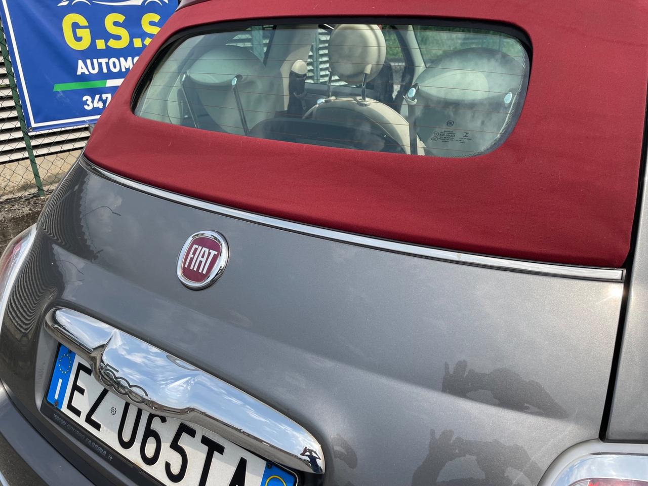 Fiat 500 Cabriolet Lounge 1200 benz.
