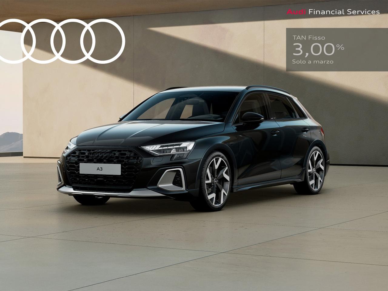 Audi A3 allstreet 1.5 tfsi mhev identity contrast 150cv s-tronic