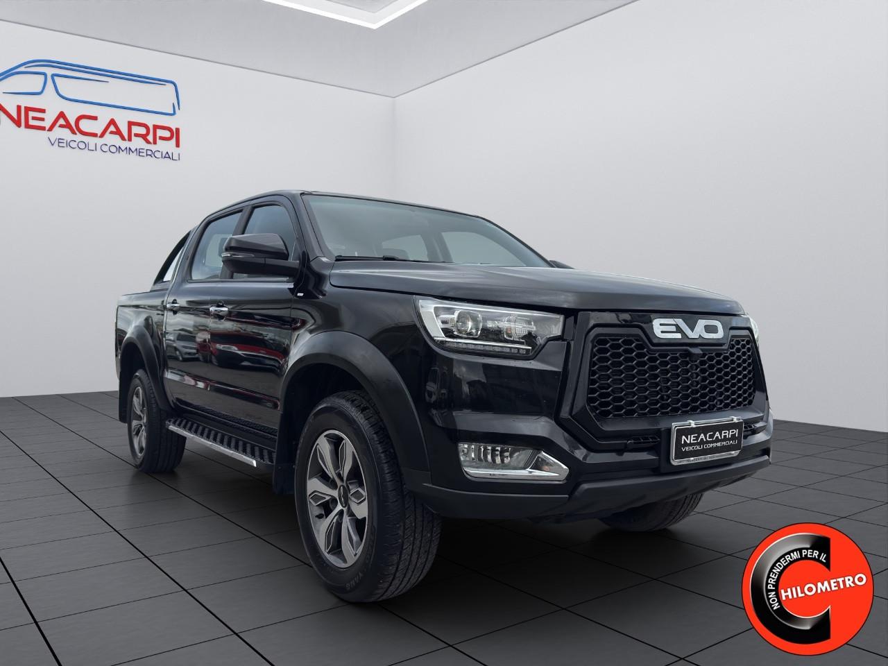Evo Cross4 2.0 TURBO DIESEL (4WD-4X4)136 CV DOPPIA CABINA CASSONE N1 AUTOCARRO 5 POSTI-DIURNI LEED-