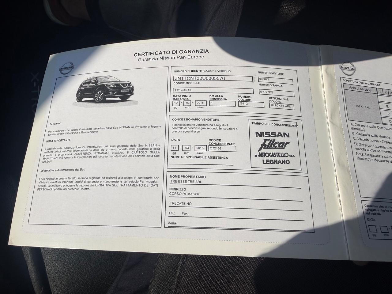 Nissan X-Trail 1.6 dCi 4WD Tekna Perfetto IVA ESPOSTA