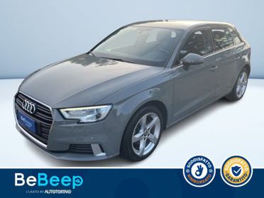 Audi A3 Sportback SPORTBACK 30 1.6 TDI BUSINESS 116CV S-TRONIC MY