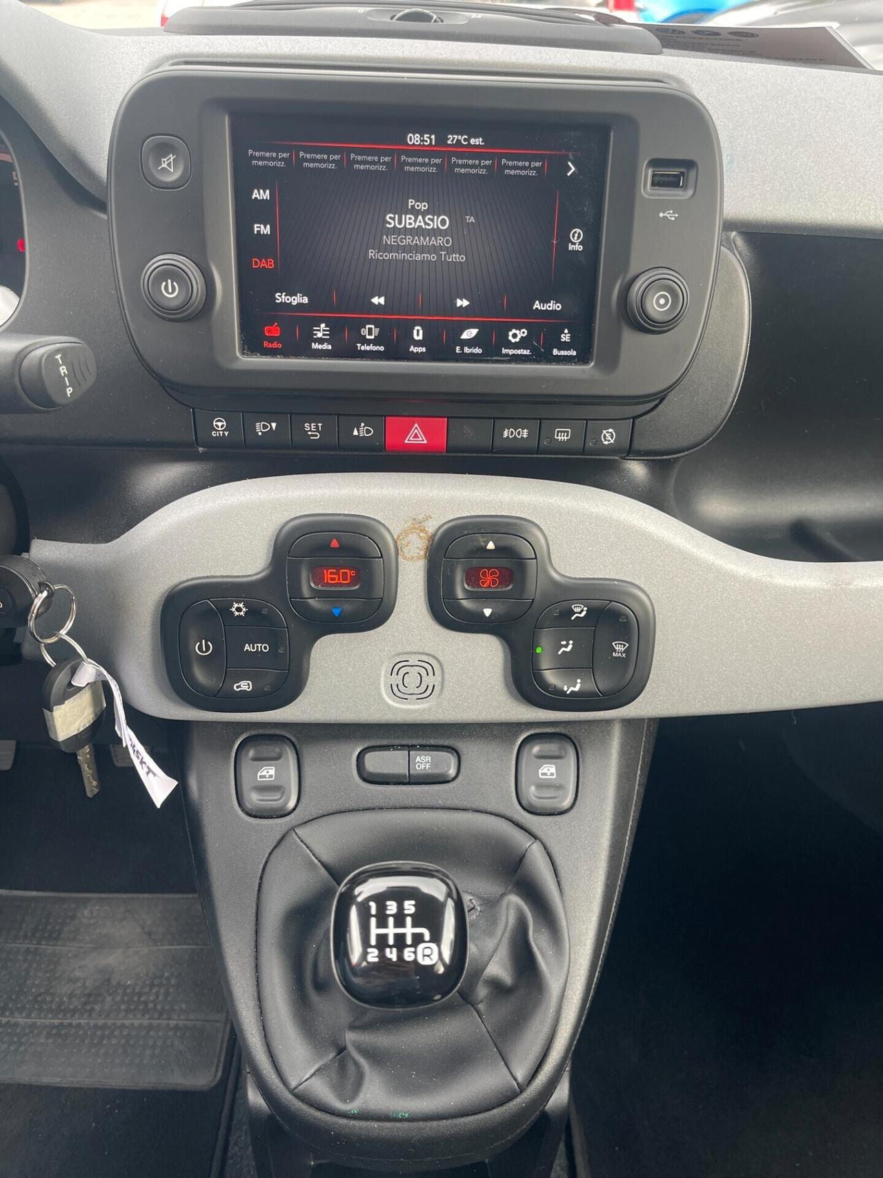 Fiat Panda Cross 1.0 FireFly S&S Hybrid APPLE CAR PLAY CRUISE CERCHI CLIMATRONIC MULTIFUNZIONE