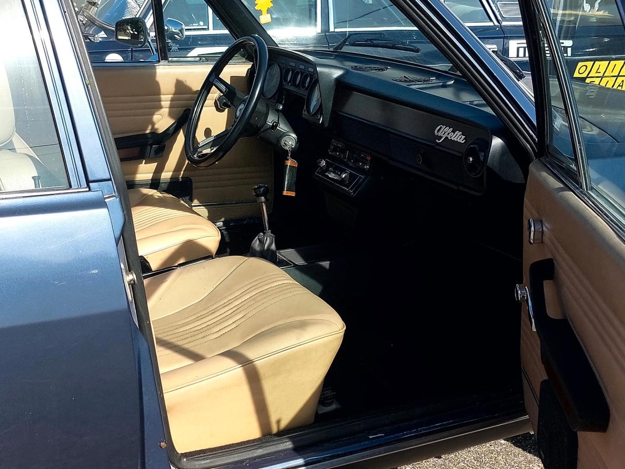 Alfa Romeo Alfetta Berlina 1800 del 1977 la seconda serie