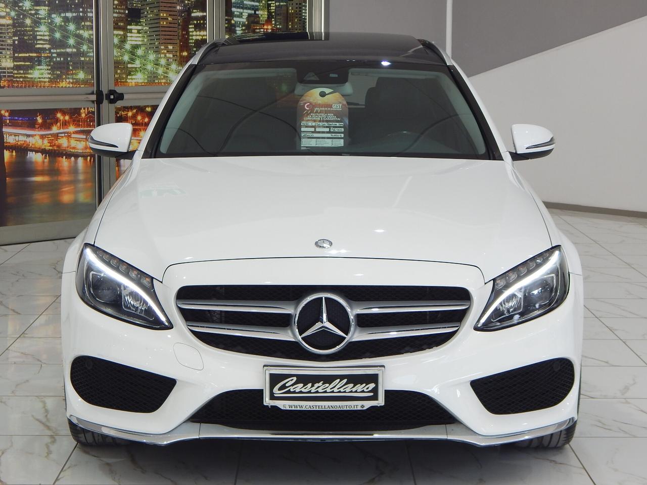 Mercedes-Benz C 250 d SW Premium 4matic Aut. TETTO-NAVI-PELLE-PARK-LED