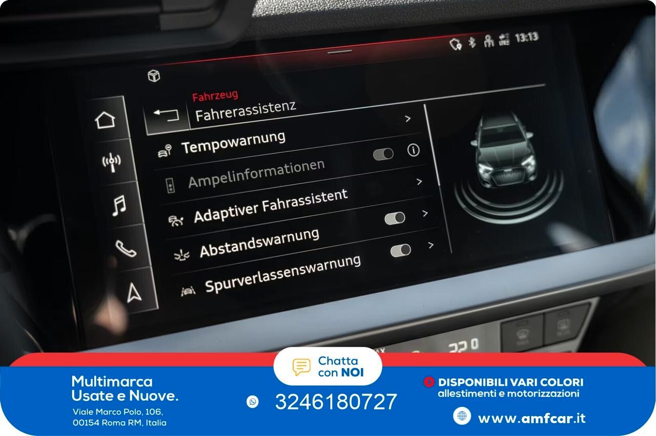 Audi A3 35 TDI SPB S tronic Business Advanced Navi Led