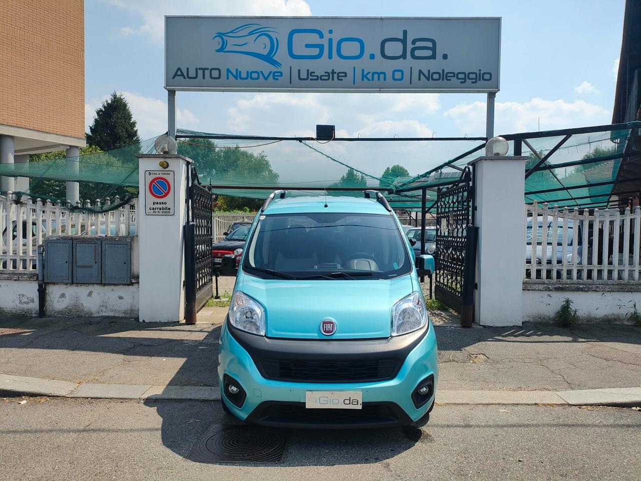 FIAT QUBO 1.4 77CV METANO KM 118214-2018