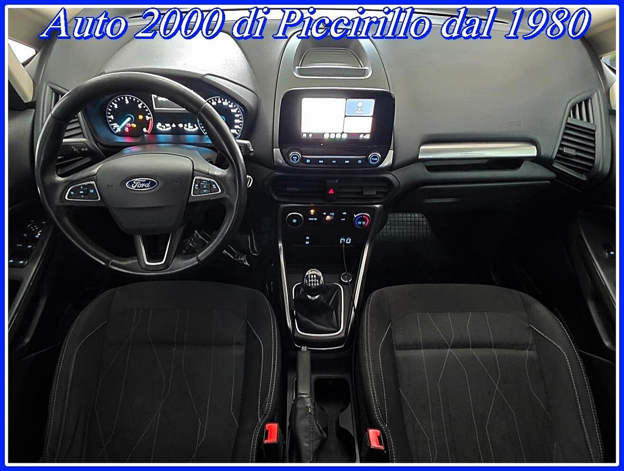 Ford EcoSport 1500 TDCi 100 CV S&S Garanzia12Mesi