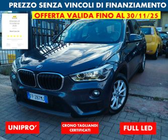 BMW X1 20d Sport UNIPRO' CRONO TAGLIANDI *PREZZO VERO*