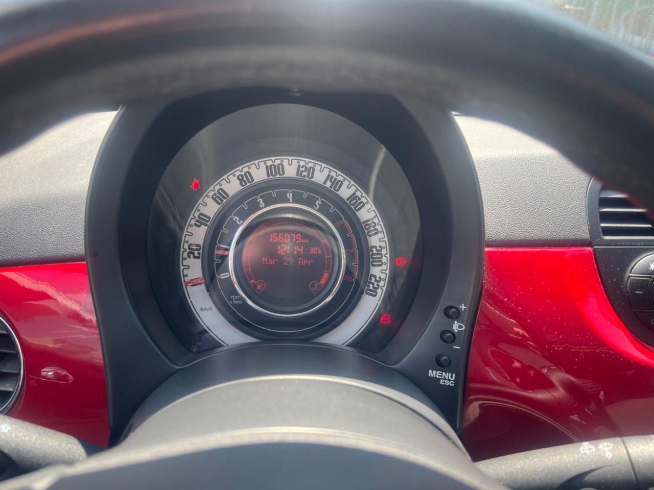 Fiat 500 1.2 euro5 tetto panoramico