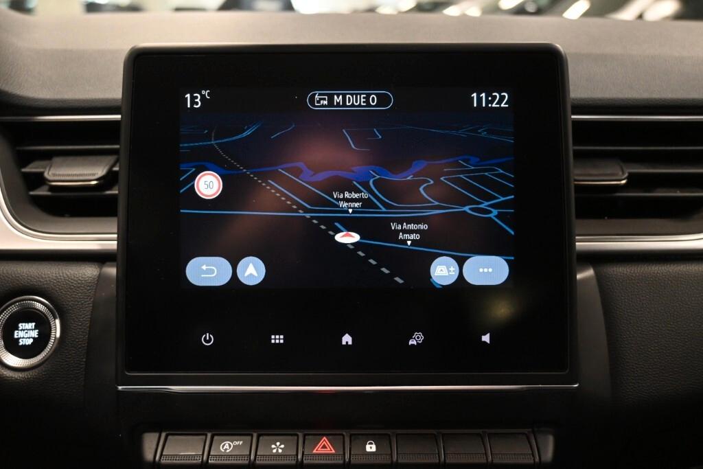 RENAULT CAPTUR 1.0 TCE 90CV TECHNO ( FARI LED - TETTO BICOLORE - NAVI - MIRROR - PDC - TELECAMERA POST. - CERCHI 17 )