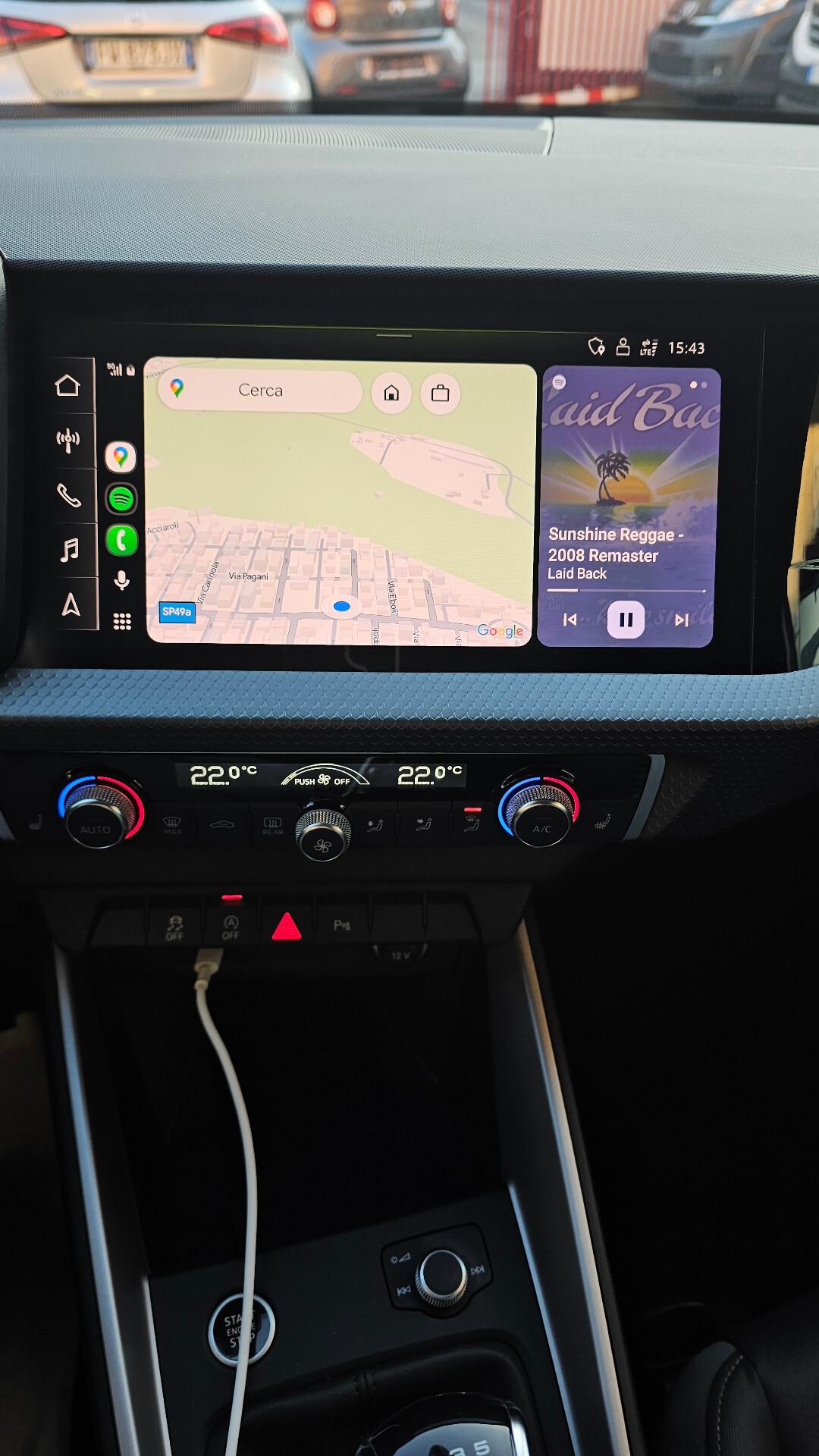 AUDI A1 SPB 30 TFSI S line INTERNO+ESTERNO LED NAV TAGL UFF