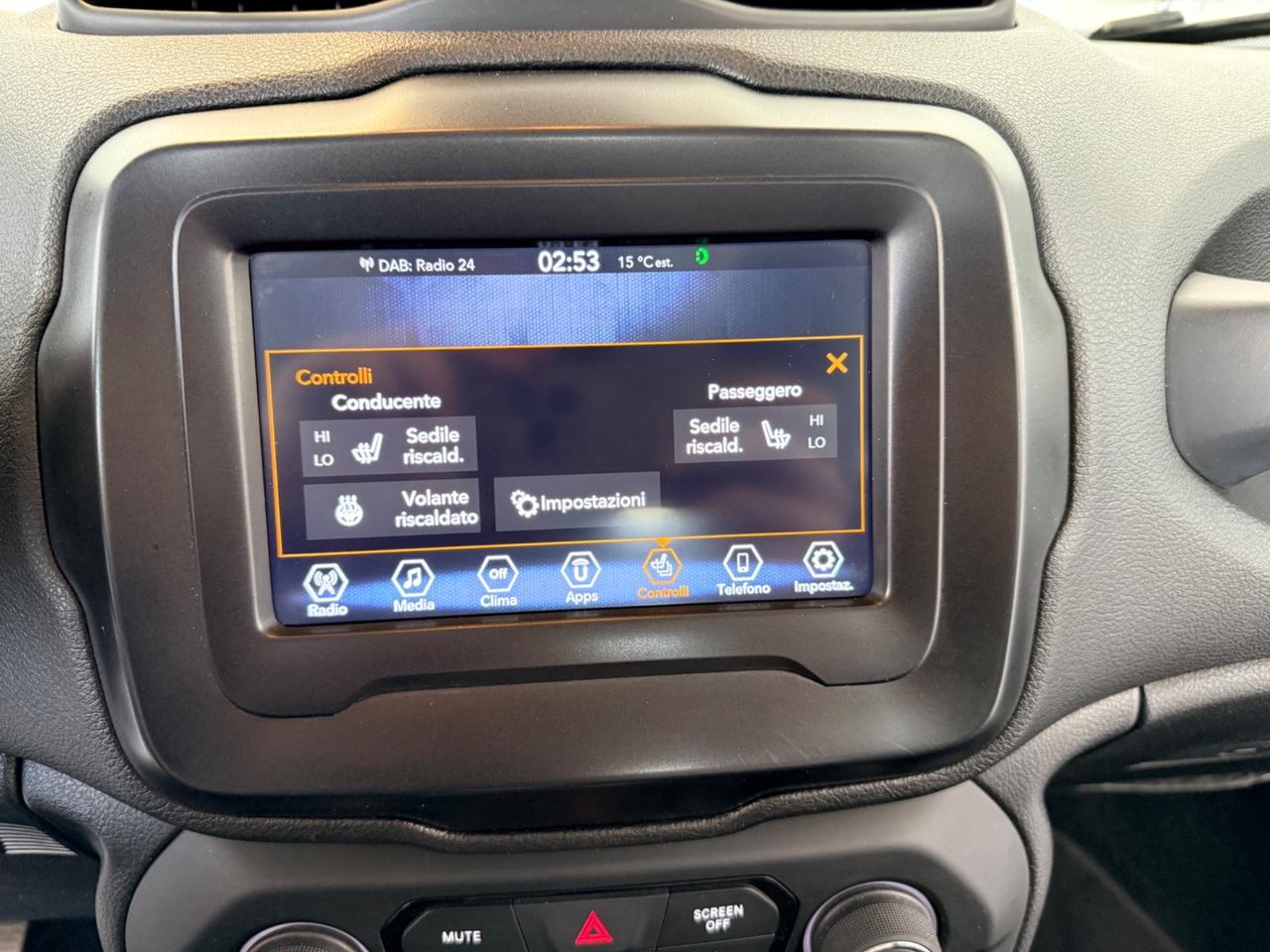 Jeep Renegade 2.0 Mjt 140CV 4X4 Limited Uconn 8.4