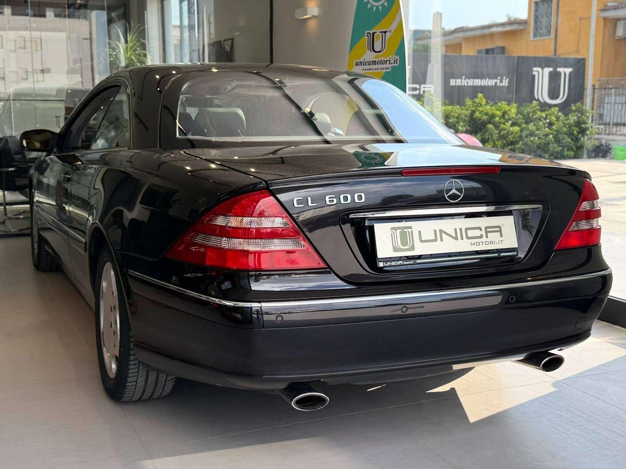 Mercedes-Benz CL 600 COUPE' V12 367 CV AUTOMATICA TETTO - TELEFONO - DA COLLEZIONE UNICA