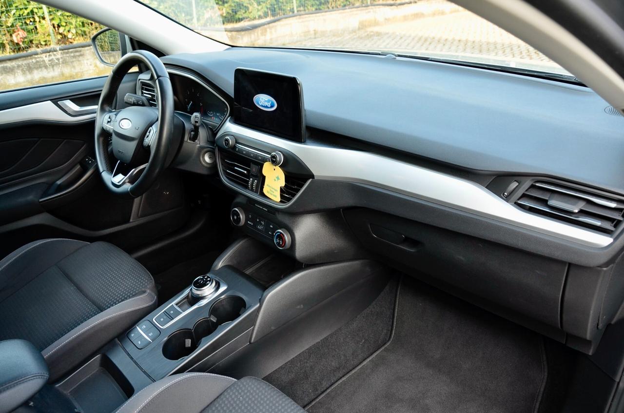 FORD FOCUS SW 1.5 TDCI ECOBLUE BUSINESS CO-PILOT 120cv AUTO, UFF ITALIANA, EURO 6D, RETROCAMERA, APPLE ANDROID, PERMUTE
