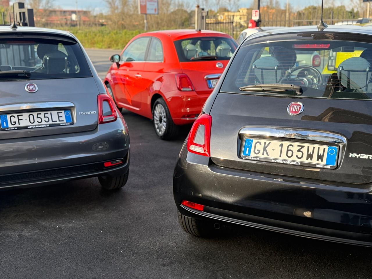 Fiat 500 1.0 Hybrid Dolcevita Rosso Corallo