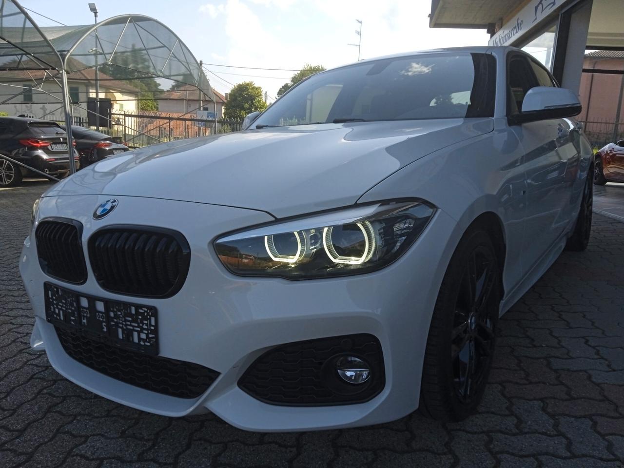 Bmw 118 M SPORT PACK SHADOW 18" VETRI SCURI PELLE TOTALE SENS PARK CRUISE CONTROL PRONTA CONSEGNA