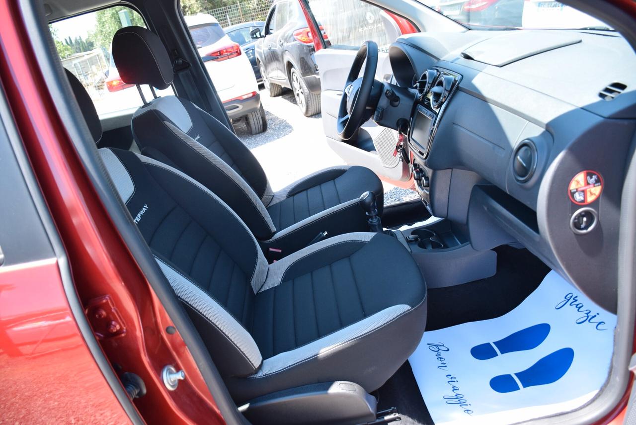 Dacia Lodgy 7 POSTI Stepway 1.5dCi 115CV FULL NAVI SENSORI CRUISE BT