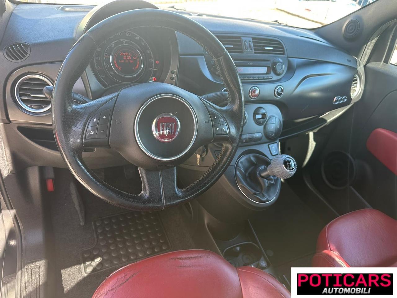 Fiat 500 1.3 Multijet 16V 95 matt black