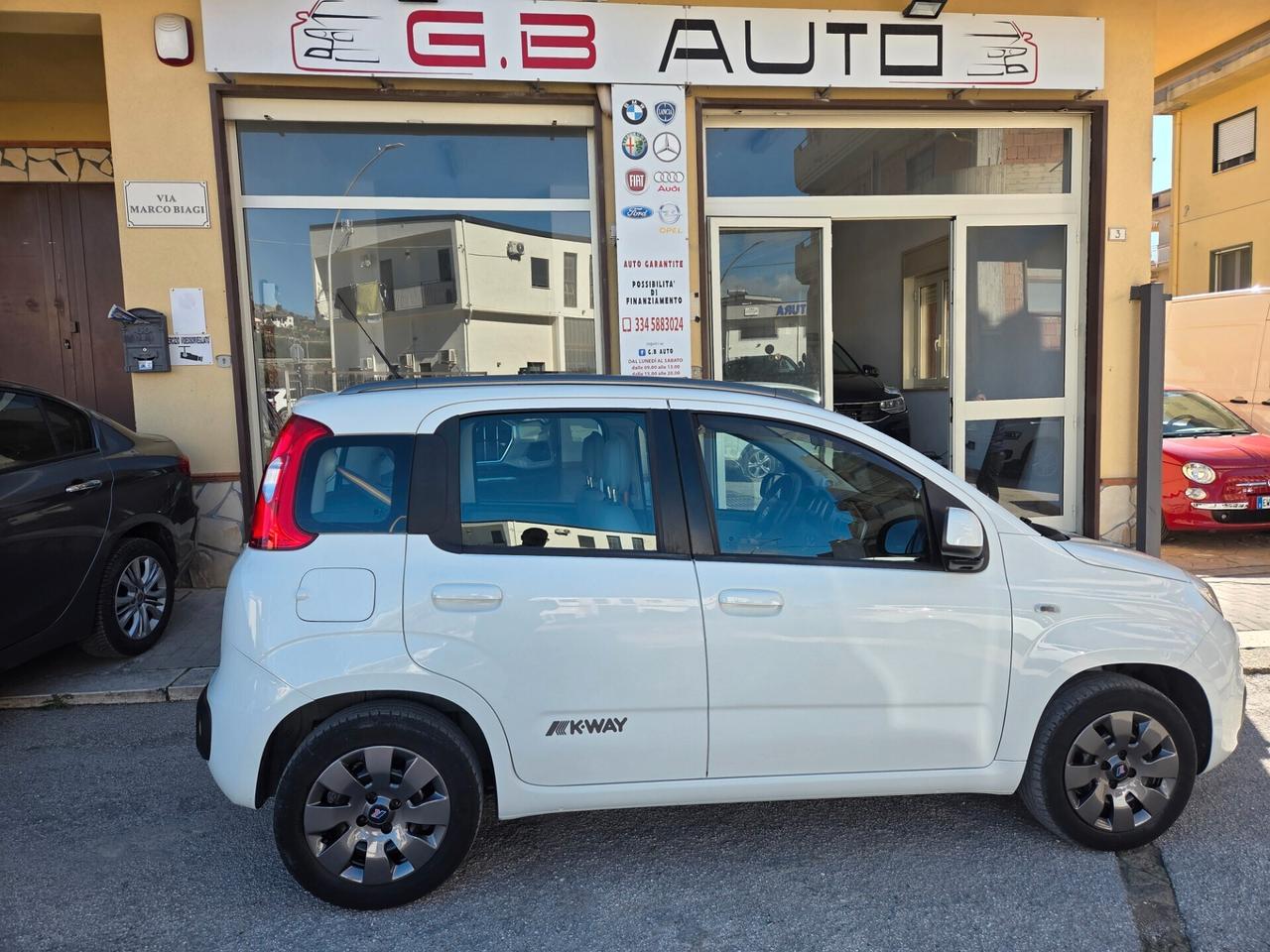 FIAT PANDA K-WAY 1.2 BENZ SOLI KM 80000 CERTIFICATI
