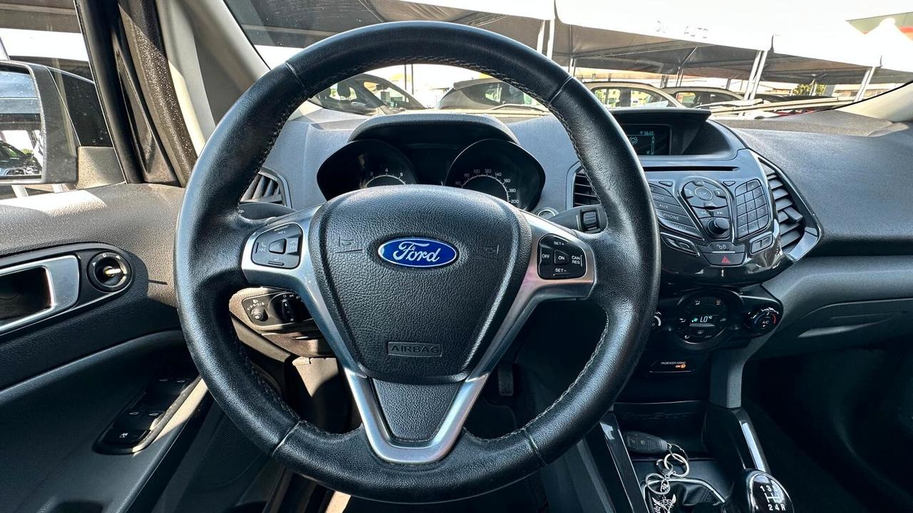 Ford EcoSport 1.5 110 CV KM CERTIFICATI-UNICO PROPRIETARIO- DISTRIBUZIONE FATTA A 83 MILA KM