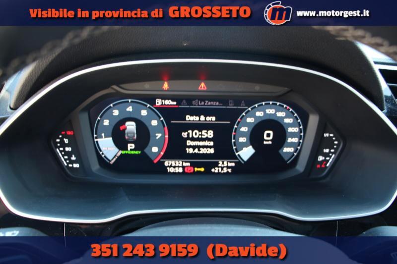 Audi Q3 Sportback 45 2.0 tfsi S line edition quattro 245cv s.-tronic