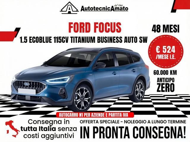 FORD Focus 1.5 EcoBlue 115 CV automatico SW Titanium Business
