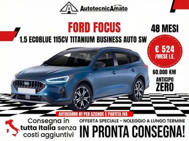 FORD Focus 1.5 EcoBlue 115 CV automatico SW Titanium Business