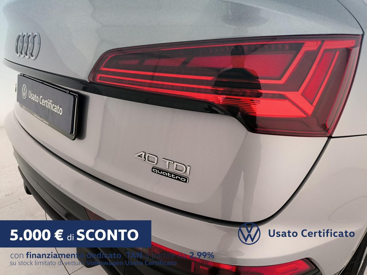 Audi Q5 sportback 40 2.0 tdi mhev 12v business advanced quattro s-tronic