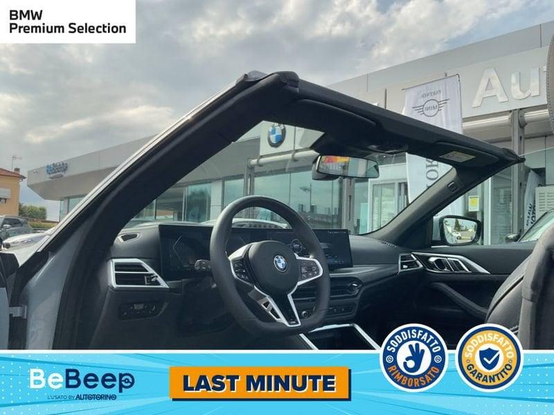 BMW Serie 4 Cabrio 420D CABRIO MHEV 48V MSPORT AUTO
