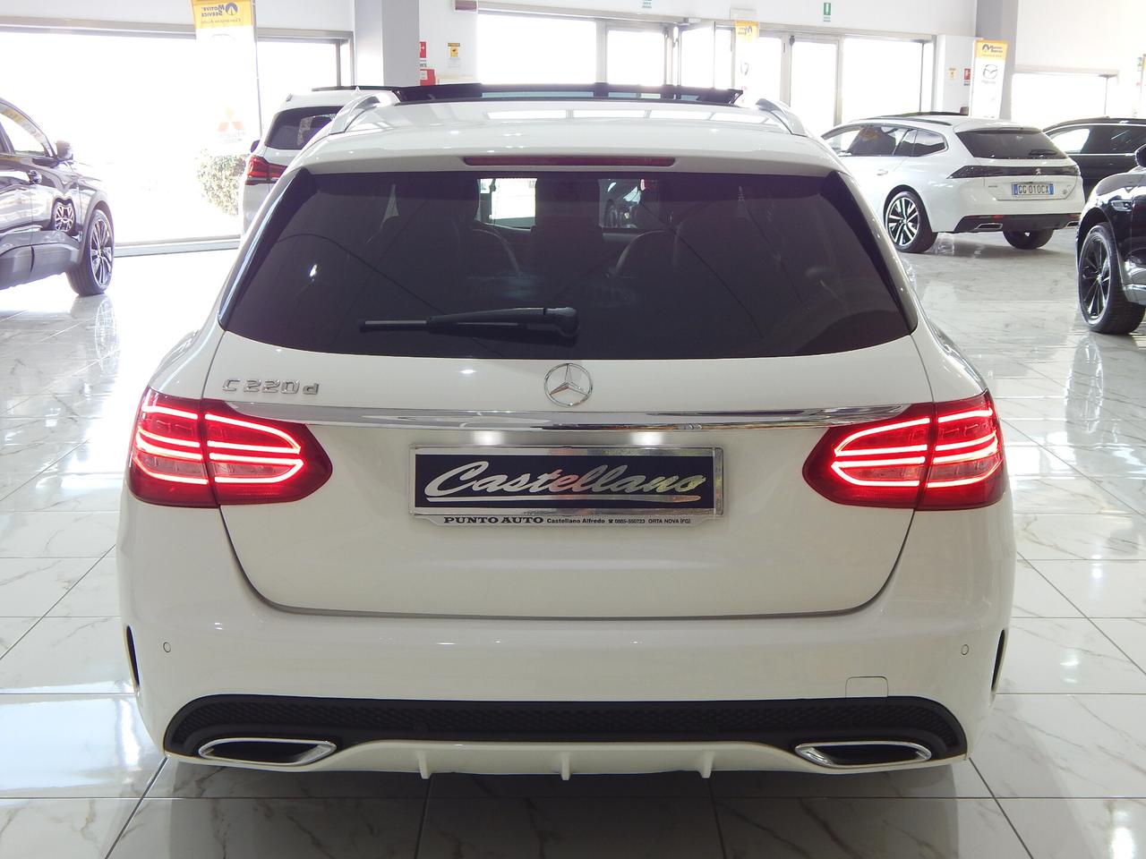Mercedes-Benz C 220 d SW Premium Aut. TETTO-NAVI-PELLE-PARK-LED