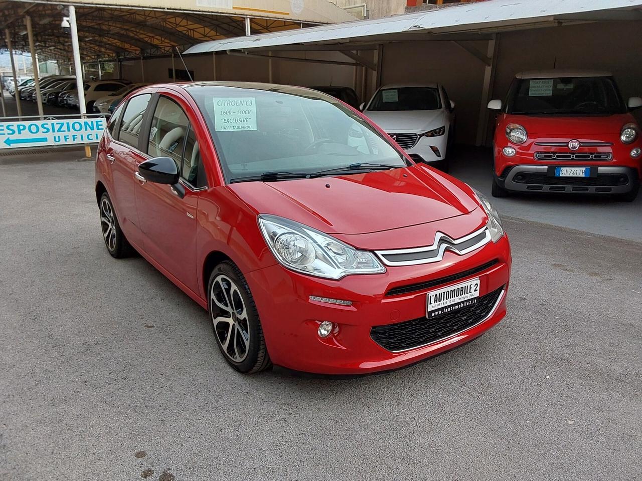 Citroen C3 1.6 HDi Exclusive con Tetto Panoramico