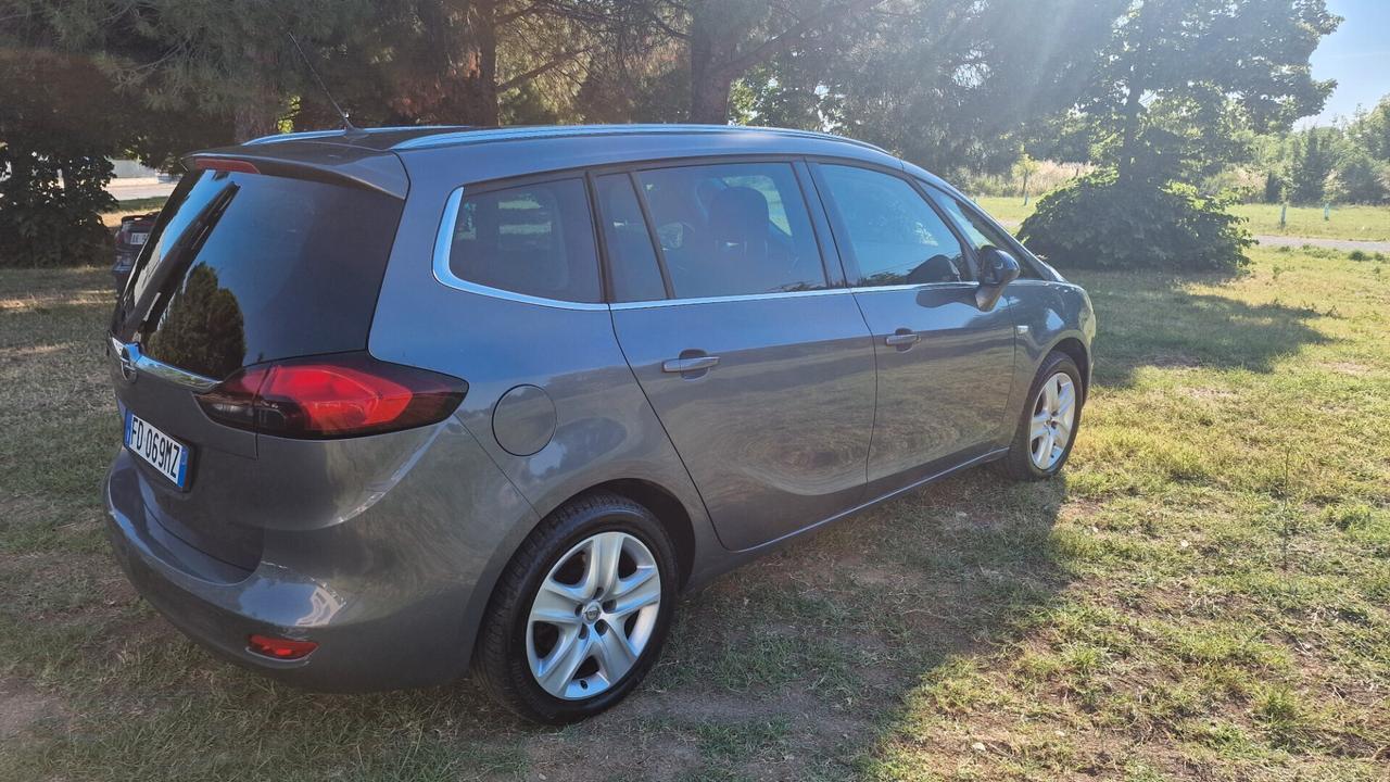 Opel Zafira Tourer 1.4 Turbo GPL 7 POSTI GANCIO