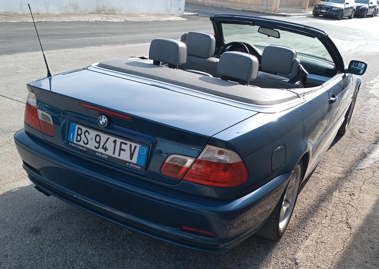 BMW 320 cabrio 170cv (2.2 6 cilindri) M originale