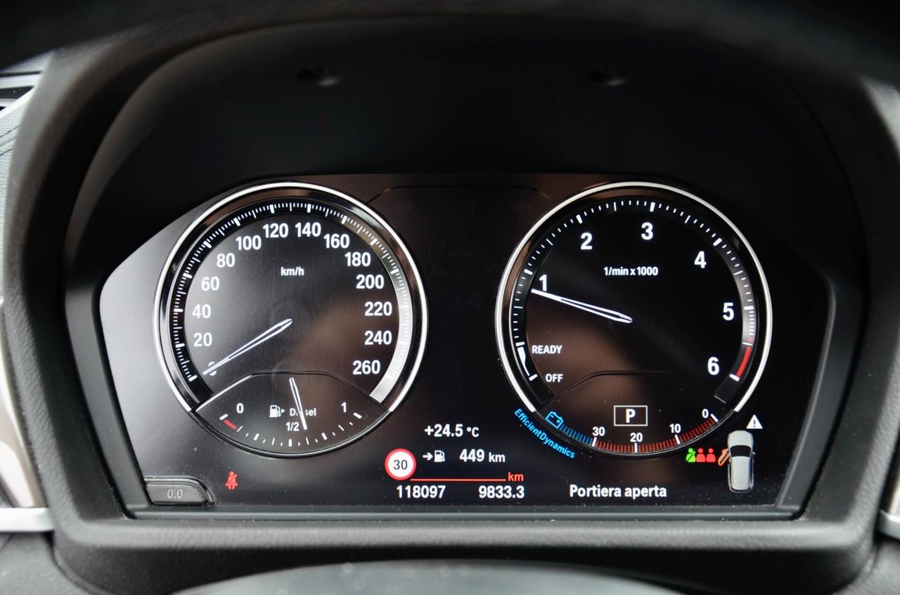 BMW X1 XDRIVE18d XLINE 150cv AUTO, RETYLING, UFF ITALIANA, EURO 6B, FARI FULL LED, RETROCAMERA, NAVI, APPLE, PERMUTE