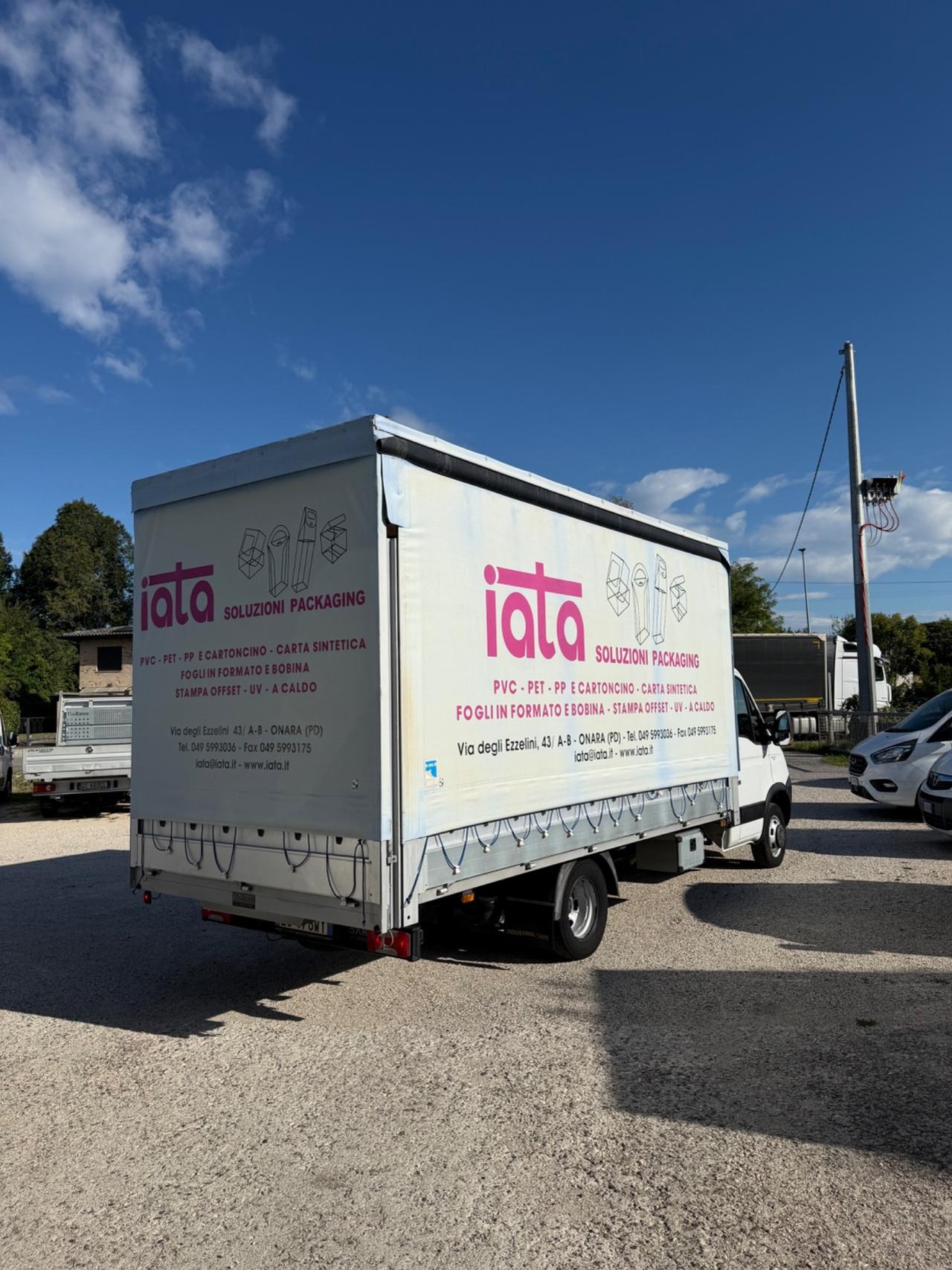 Iveco Daily centina alza abbassa sospensioni idrauliche