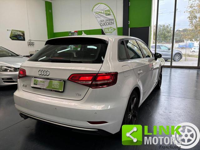 AUDI A3 SPB 2.0 TDI S tronic, KM CER, NAV, CAM, CLIM BIZ.