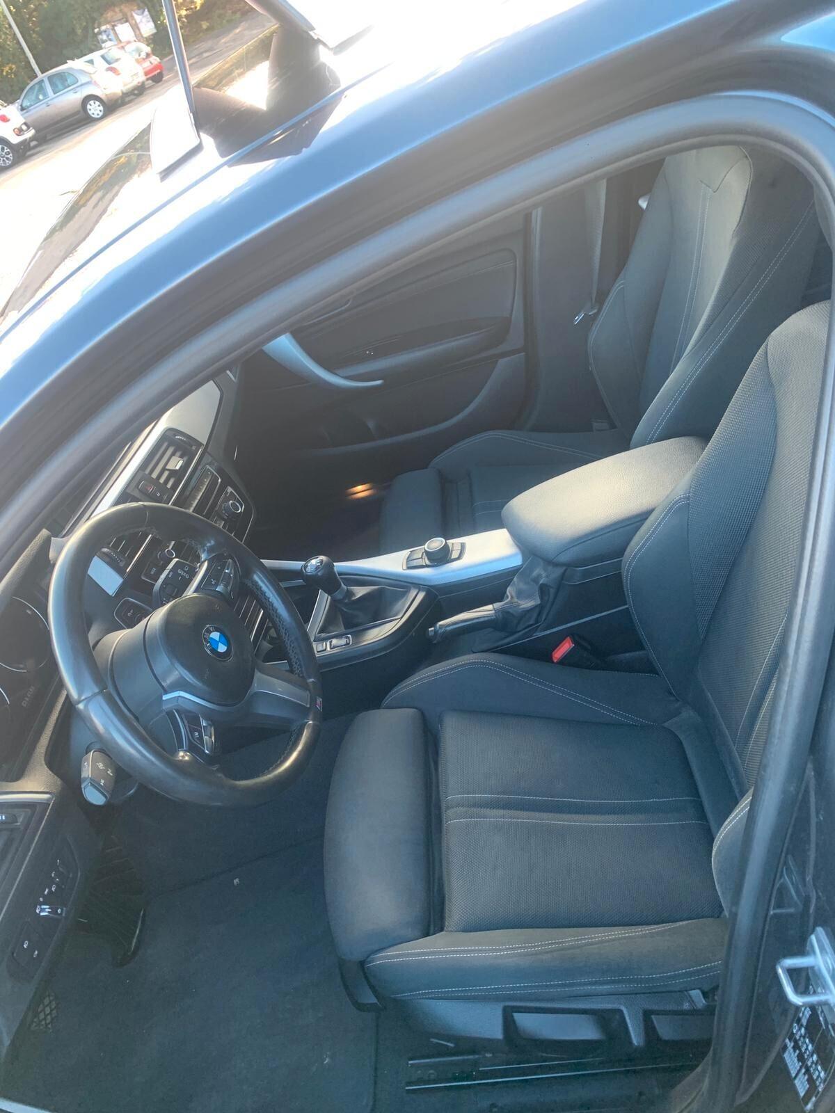 Bmw 114 Tdi 1500 cc neo patentati trazione anteriore-pack M-anno 2019-120.000 km - sempre tagliandata