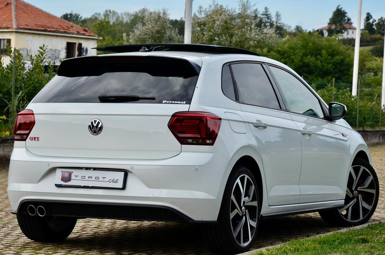 VOLKSWAGEN POLO GTI 5p 2.0 TSI 200cv DSG, UFF ITALIANA, TETTO, EURO 6D, FARI LED, APPLE ANDROID, PERMUTE