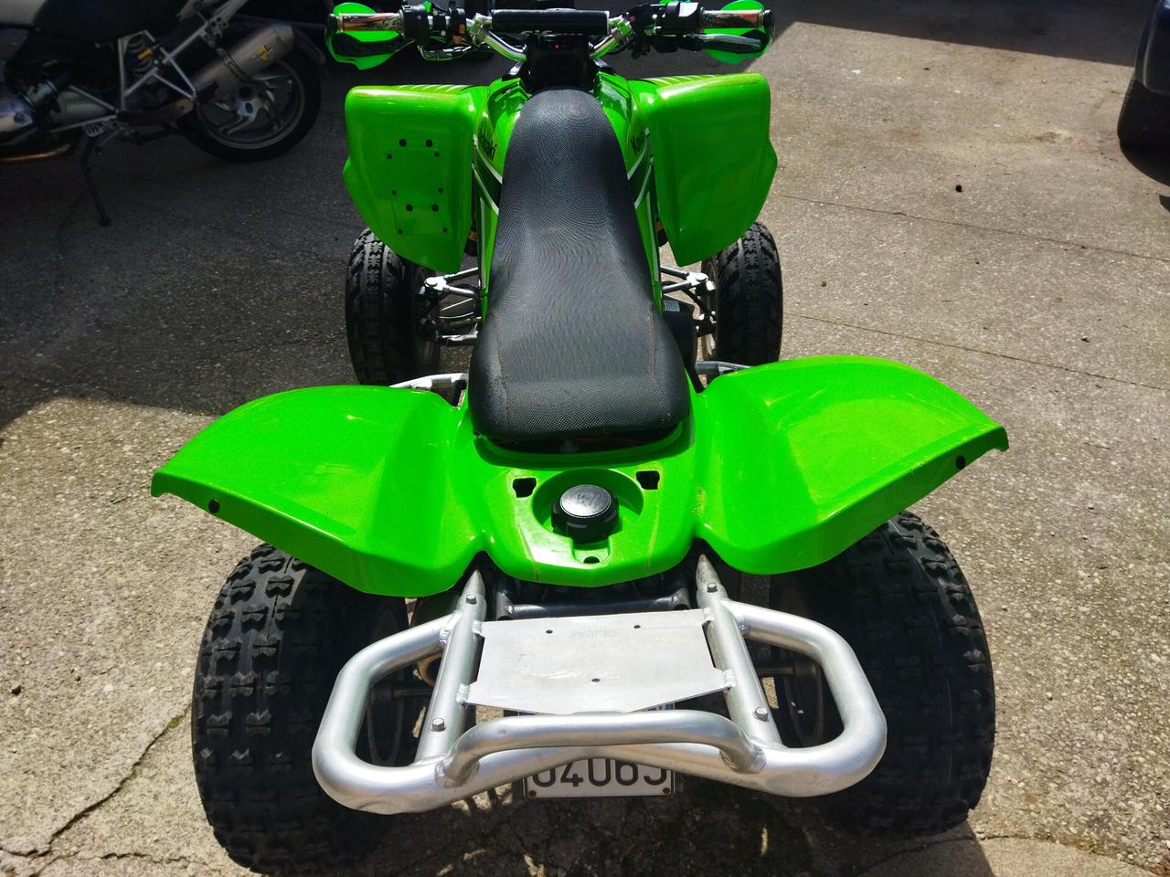Kawasaki KFX 700 sospensioni ELKA a gas