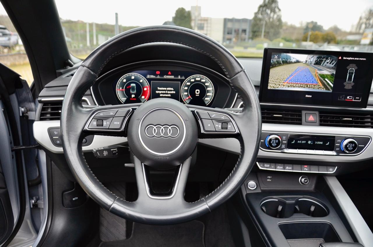 AUDI A5 CABRIO 40 2.0 TDI BUSINESS ADVANCED 190cv S-TRONIC, GARANZIA AUDI, SERVICE AUDI, UFF ITALIANA, RETROCAMERA, FULL LED, PERMUTE