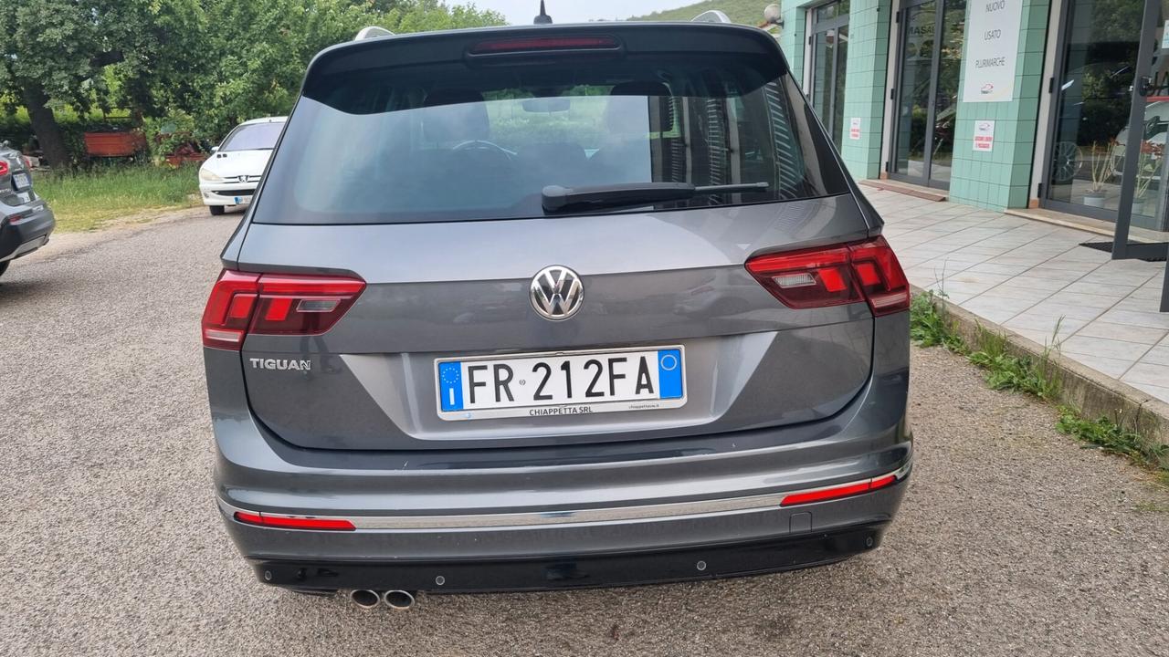 Volkswagen Tiguan R line 2.0 TDI 150 cv Dsg