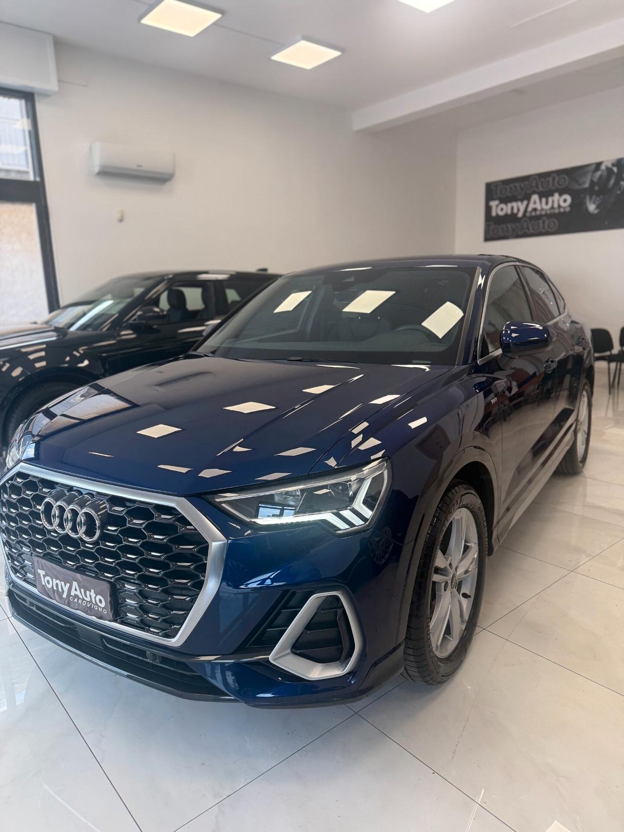 Audi Q3 SPB 35 tdi Sline edition NAVI,TELECAMERA,FARI LED,VIRTUAL COCKPIT,APPLE CARPLAY,PELLE PARZIALE