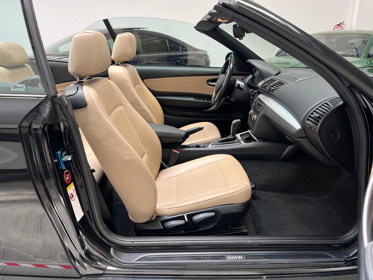Bmw 120 120D CABRIO AUTOMATICO FULL PELLE