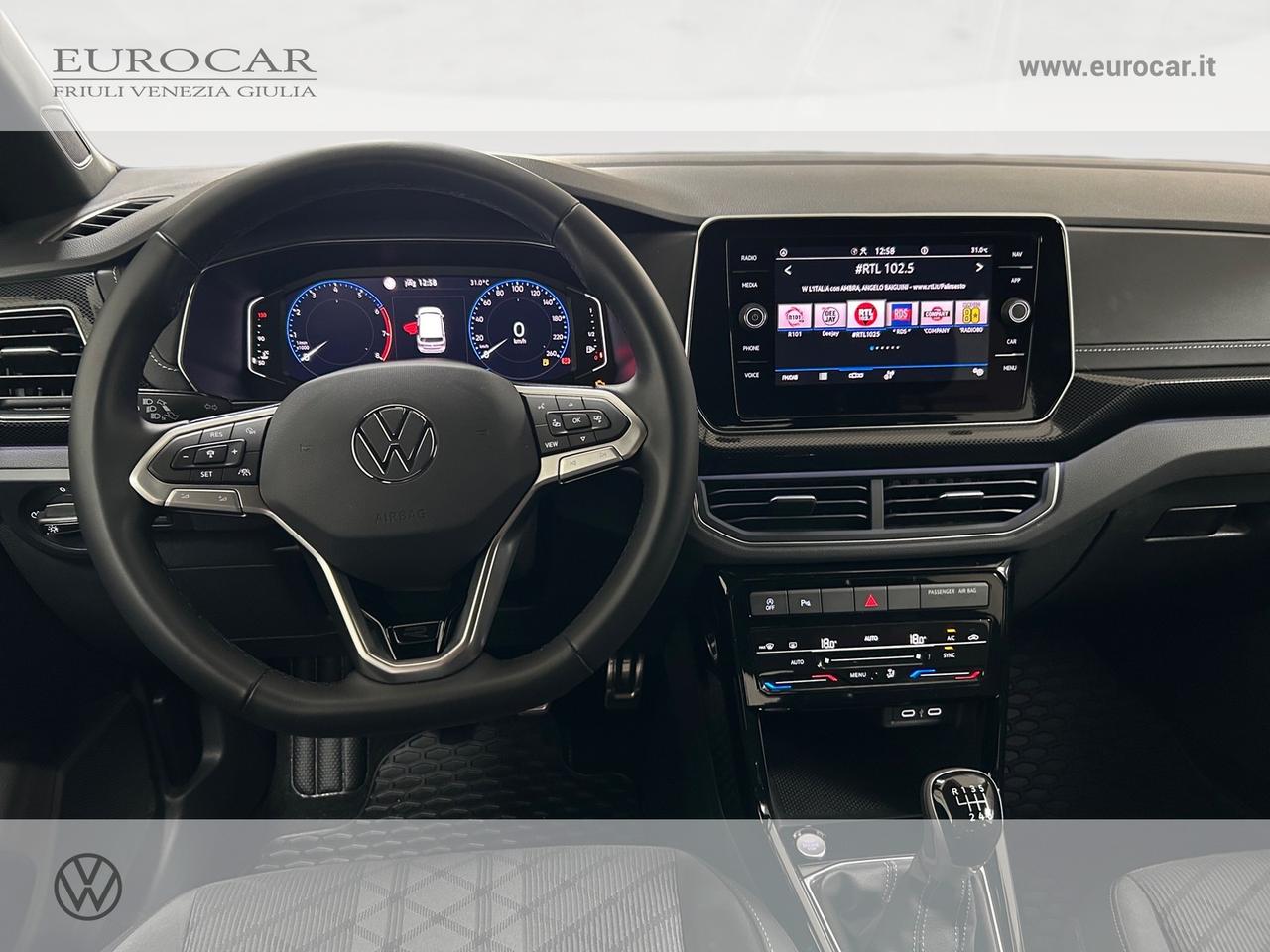 Volkswagen T-Cross 1.0 tsi r-line 115cv