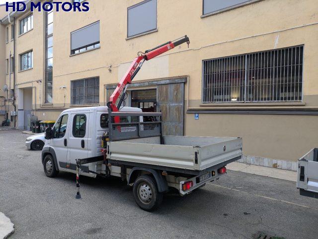 FIAT Ducato 35 2.3 MJT 130 CV maxi doppia cabina gru