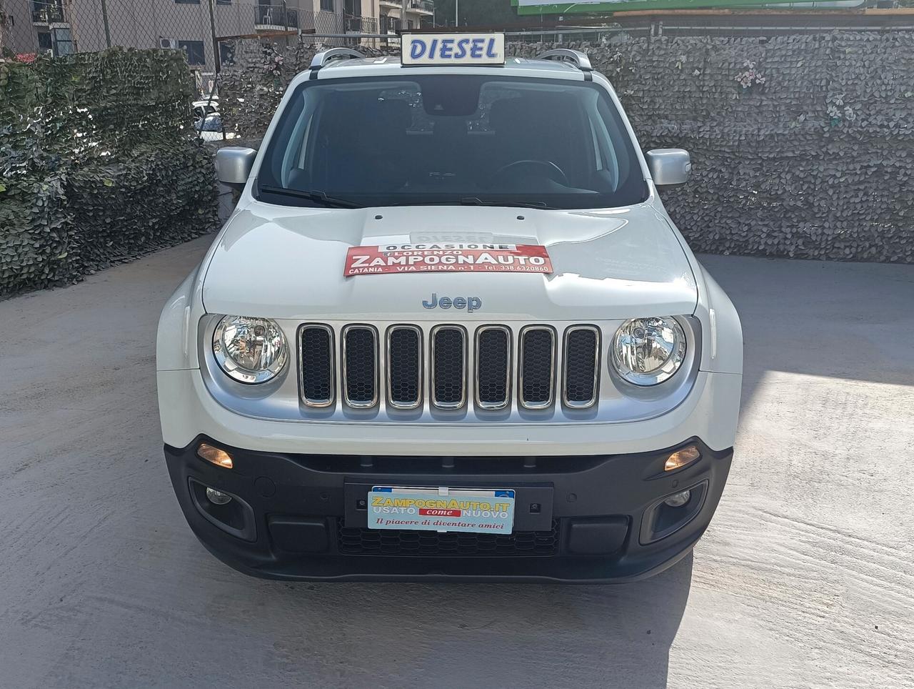 Jeep Renegade 1.6 Mjt DDCT 120 CV Limited AUTOMATICO ZAMPOGNAUTO CT