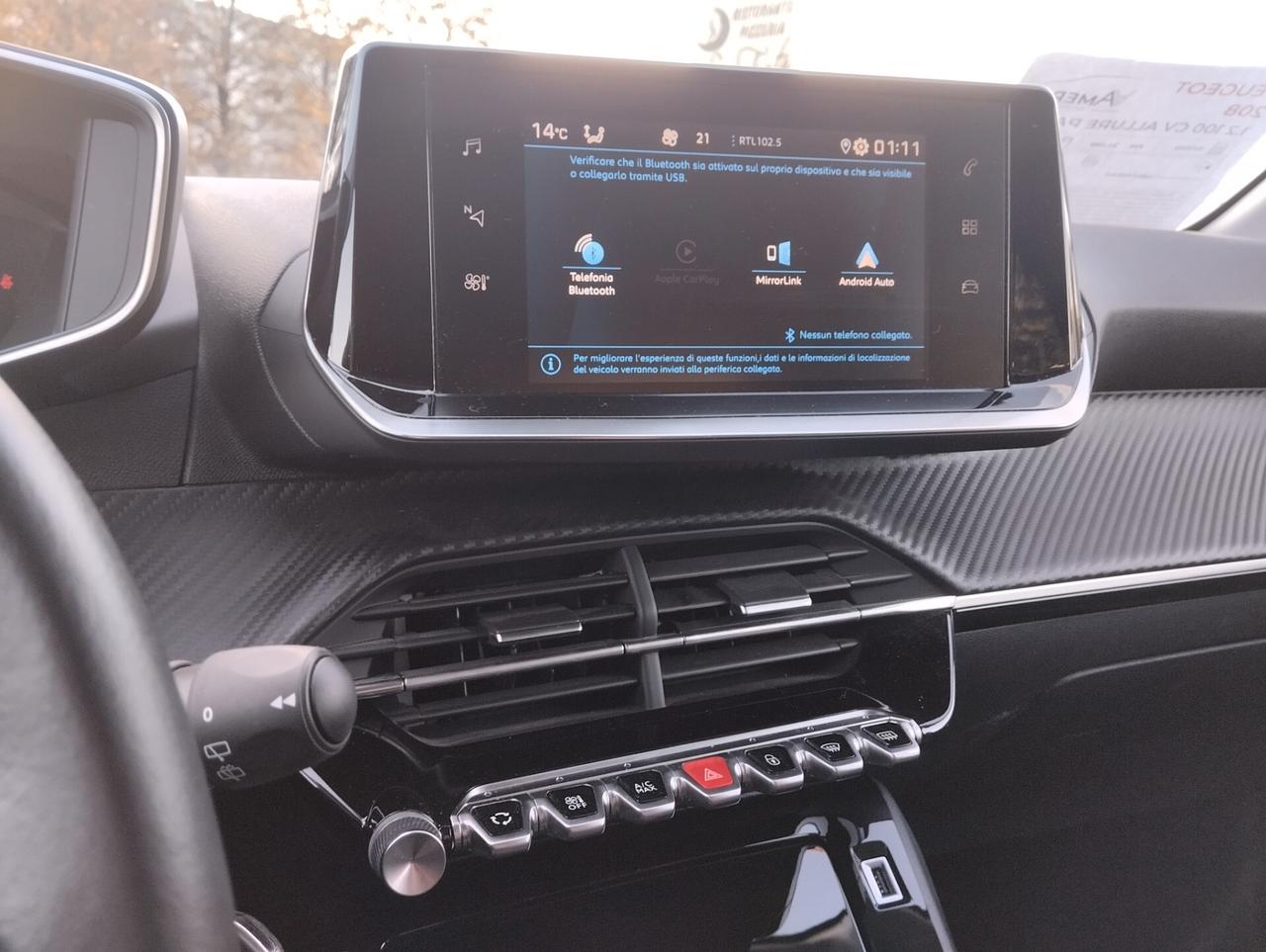 Peugeot 208 PureTech 100 Stop&Start 5 porte Allure Pack