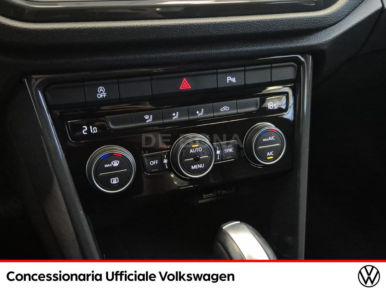 Volkswagen T-Roc 2.0 tdi advanced 150cv dsg